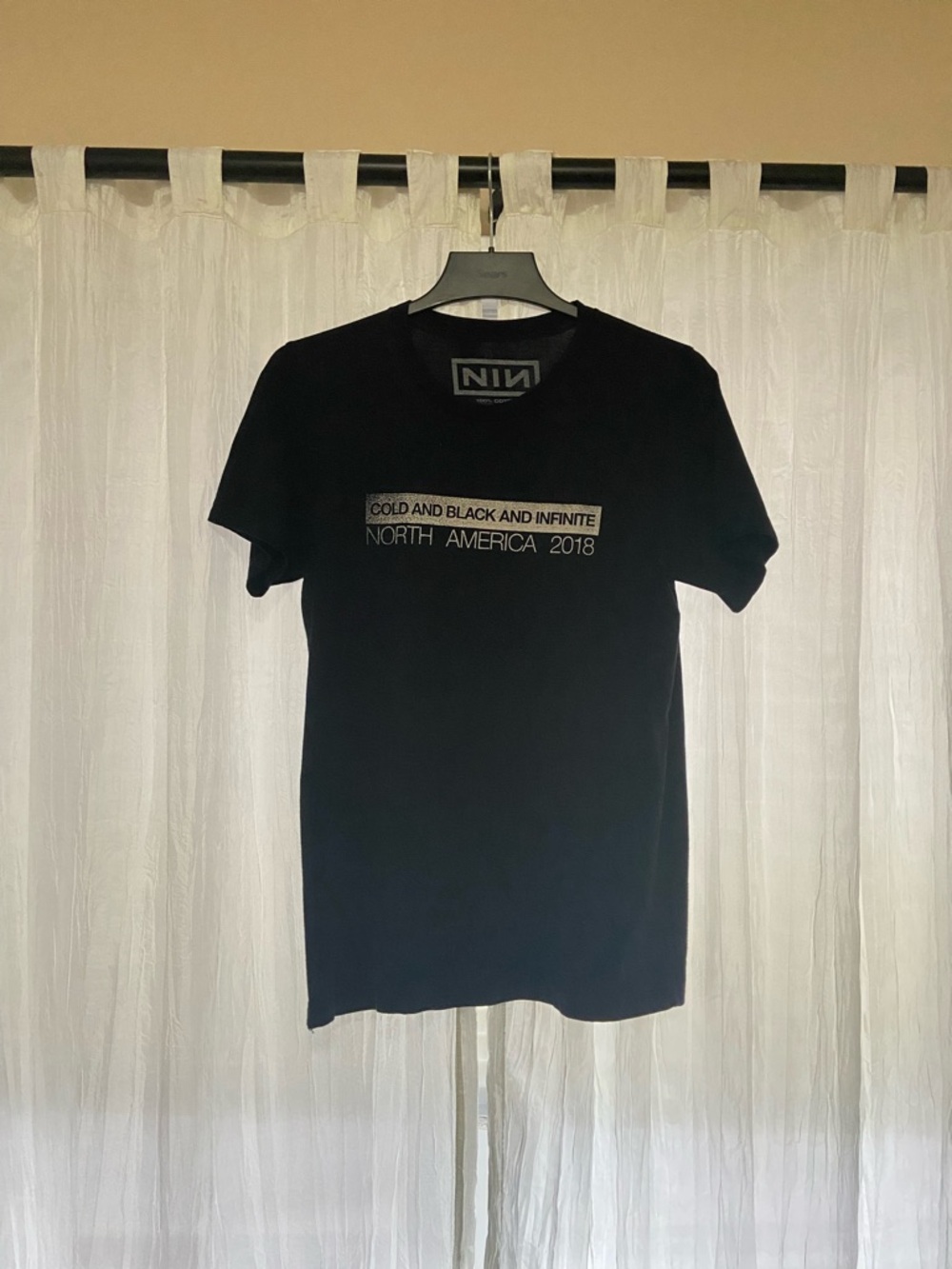 Nine Inch Nails 2018 Cold and Black and Infinite North America Tour Tee